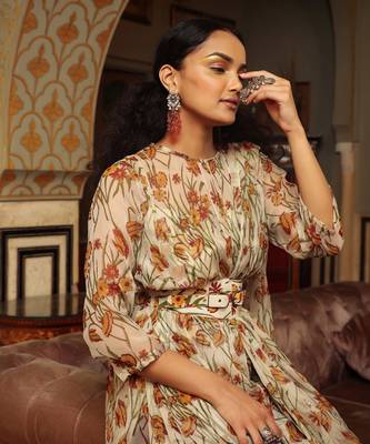 Dilruba Exaggerated  Draped  Kurta Set 5