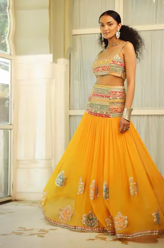 Dilruba Haseen Lehenga With Rangeen Blouse Set