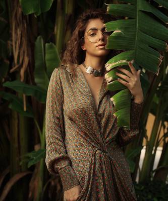 Trevron Sage Green Twisted Dress 7
