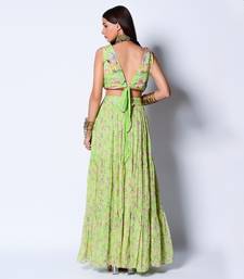Lime Green Lea Love Lehenga Set