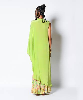 Lime Green Vibrant Love Bird 4