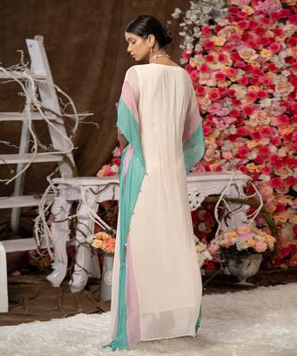1 piece multicoloured kaftan 4