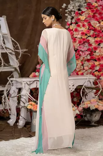 1 piece multicoloured kaftan