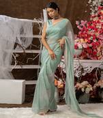 Mint Green Saree set