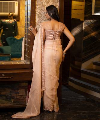 Embroidered Saree Set 3