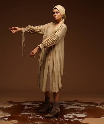 Giraffe Kurta Dress? Hand Embroidered 4