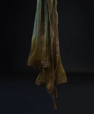 Cumin Kurta Set ( Palazzo + Dupatta )?Hand Embroidered 6