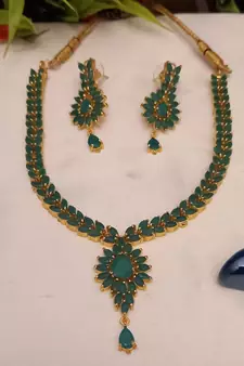Green necklaces