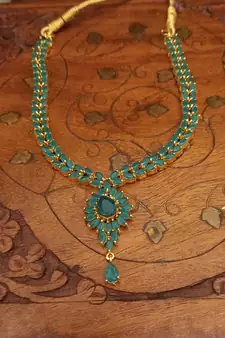 Green necklaces