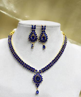 Blue necklaces 2