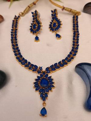 Blue necklaces 3