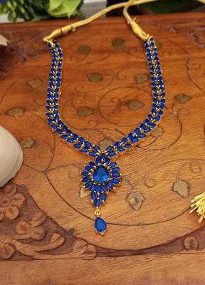 Blue necklaces 4