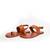 Paaduks Zoo Brown Flat Sandals For Men 