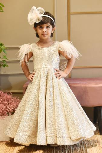 Golden Sequins Gown