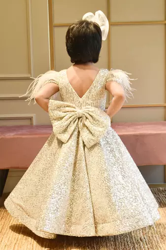 Golden Sequins Gown