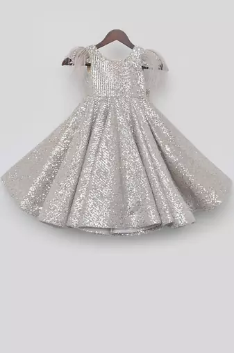 Golden Sequins Gown