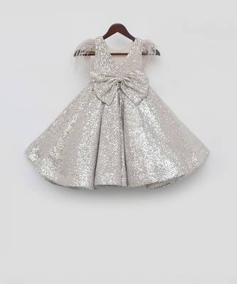 Golden Sequins Gown 4