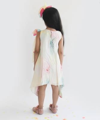Splashes Print Dress 2