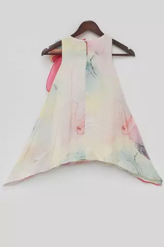 Splashes Print Dress
