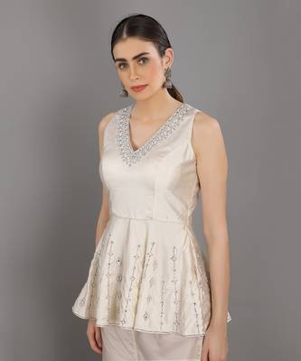 Ehtimaam Ivory gharara Set 4