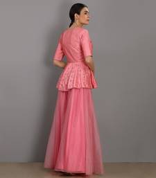 Samrina Candy Pink Sharara Set