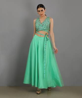 Ghuncha Mint Green Sharara Set 1