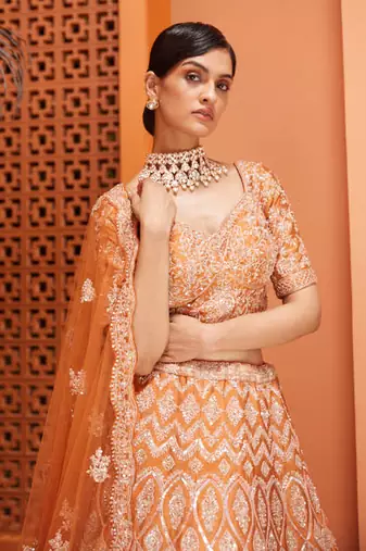 Shadi Saga Lehenga