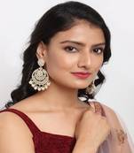 Kundan Pearl Earrings