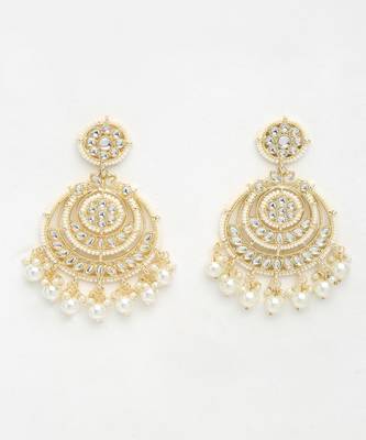 Kundan Pearl Earrings 2
