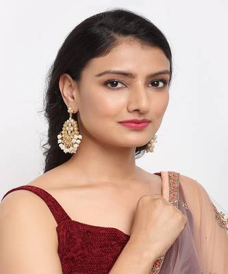 Kundan & Pearl Earrings 1