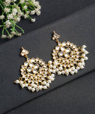 Kundan & Pearl Earrings 4