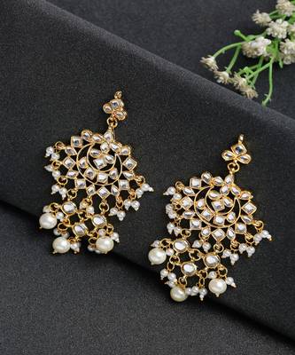 Kundan & Pearl Earrings 4