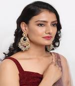 Kundan Multi Stone Earrings