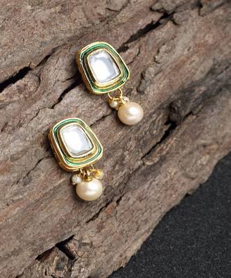 Stone Kundan Earrings 2