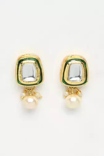 Stone Kundan Earrings