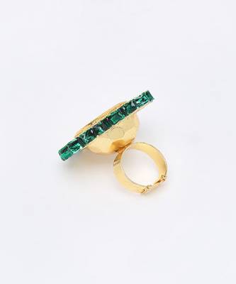 Kundan Cocktail Ring 3