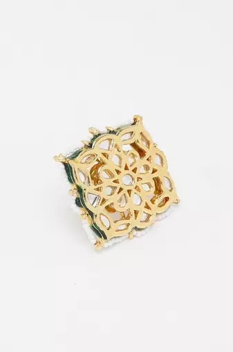 Kundan Cocktail Ring