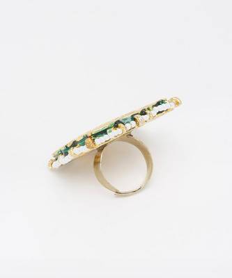 Kundan Cocktail Ring 3