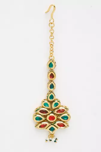 Kundan Maang Tikka