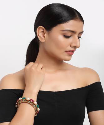Multi Embellished Bangle 1