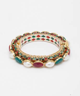 Multi Embellished Bangle 2