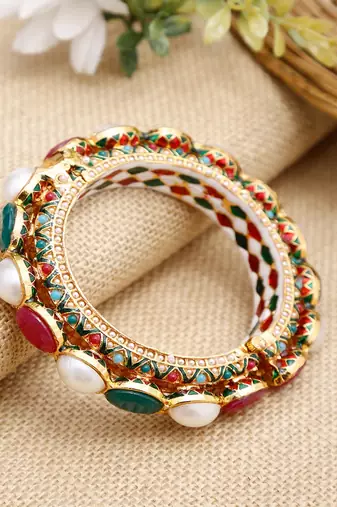 Multi Embellished Bangle