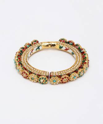 Multi Embellished Bangle 2