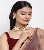 Kundan Choker with Studs