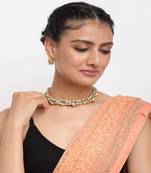 Kundan Choker with Studs