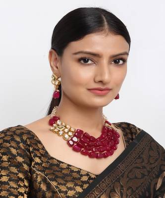 Kundan Choker with Earrings 1