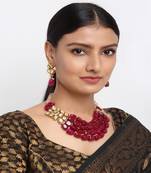 Kundan Choker with Earrings