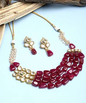 Kundan Choker with Earrings 5