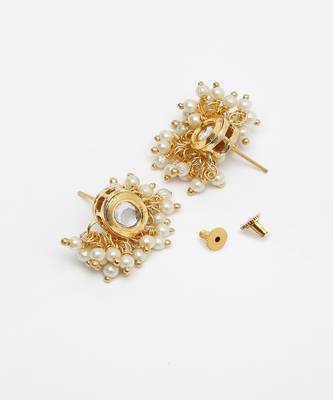 Stone Kundan Choker with Studs 4