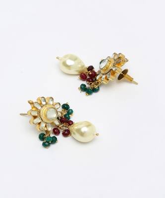 Kundan Maharani Choker with Earrings 4